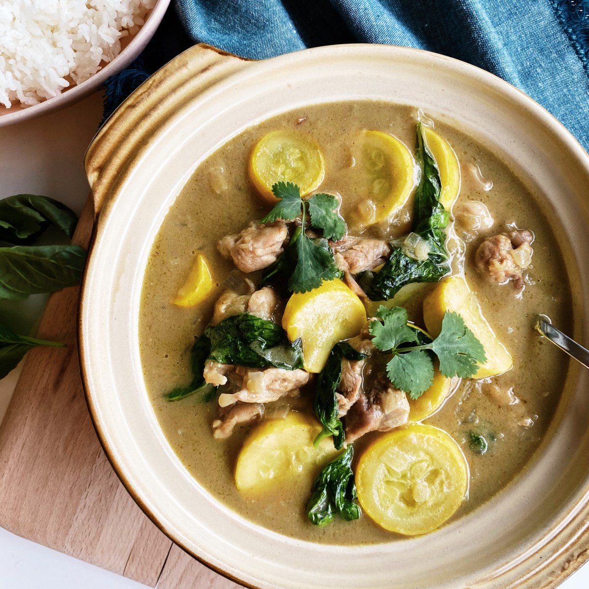 泰 式 綠 咖 哩 雞 ❘ 𝘍𝘖𝘖𝘋